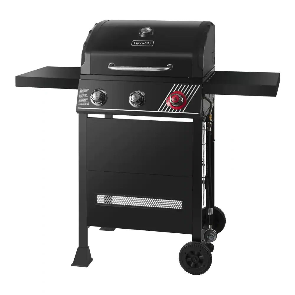 Dyna-Glo DGH353CRP 3-Burner Propane Gas Grill in Matte Black with TriVantage Multi-Functional Cooking System