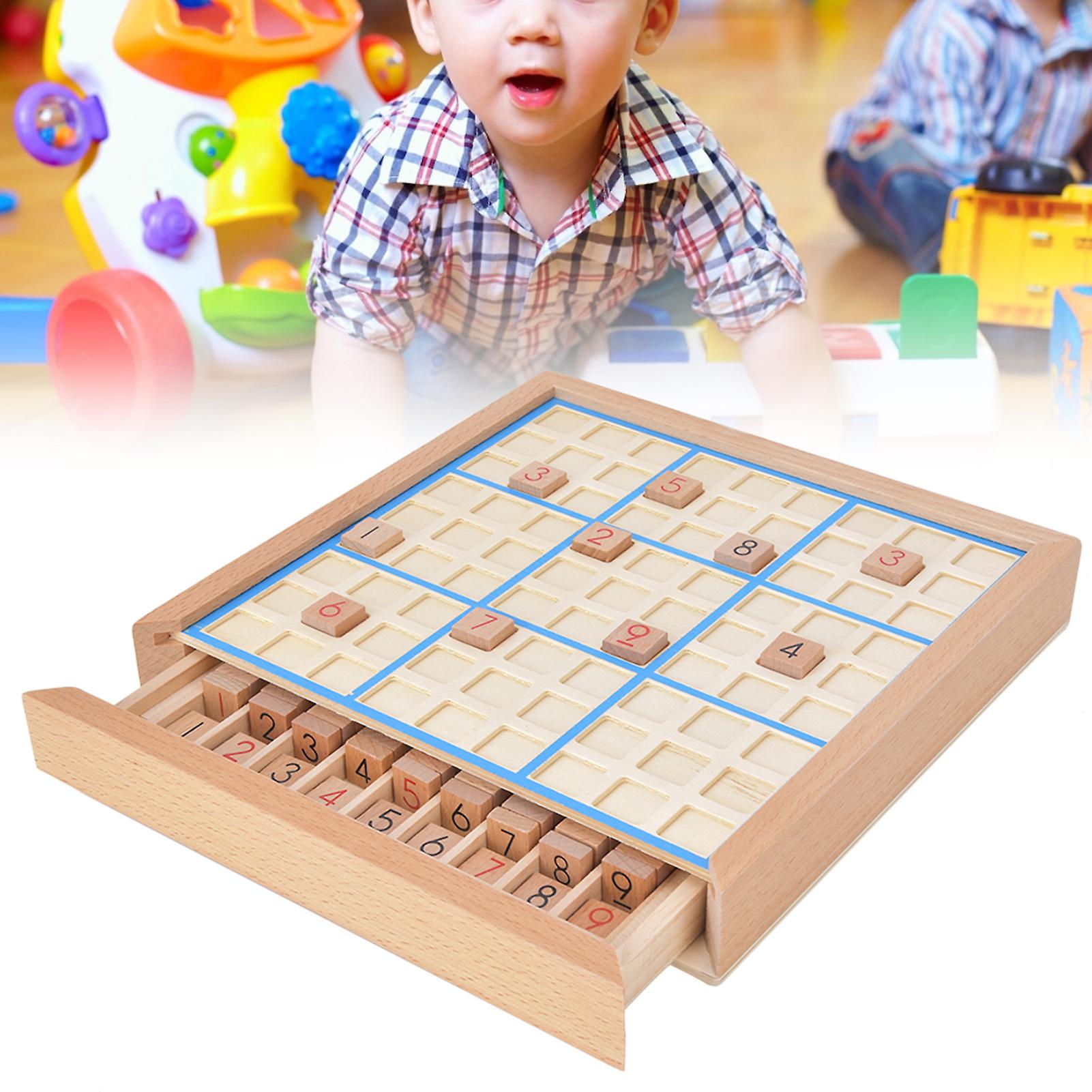 Children Number Puzzle Toy Board Game Kid Intelligence Logical Development Educational Toy