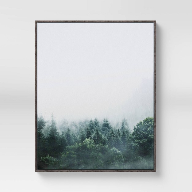 X Mystic Forest Framed Canvas