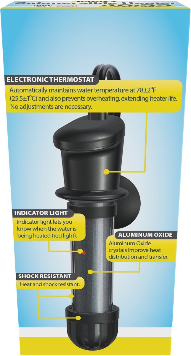 Tetra HT55 Submersible Aquarium Heater and Electronic Thermostat