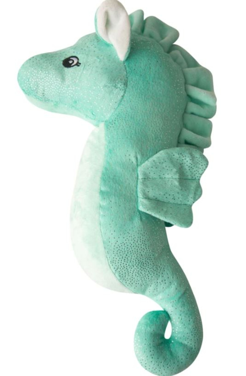 Snugarooz Sandy the Sea Horse Plush Dog Toy， 17