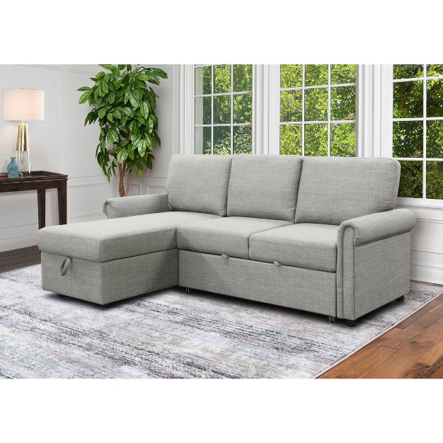 Clara Storage Sofa Bed Reversible Sectional Abbyson Living