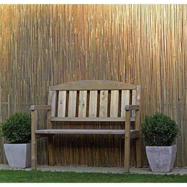 MGP 96 in. H Slat Bamboo Roll Garden Fence SBF-98