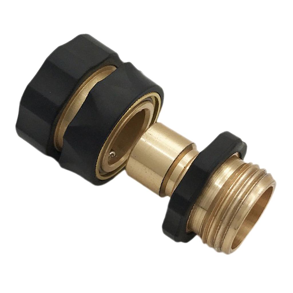 3/4'' Garden Connector -Water Hoses Release No-Leaks