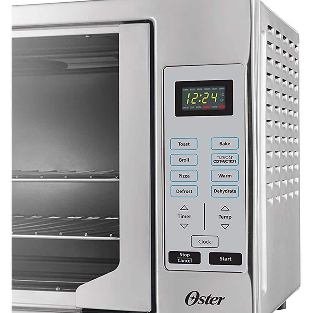 Oster Silver Countertop Digital French Door Convection Oven TSSTTVFDDG