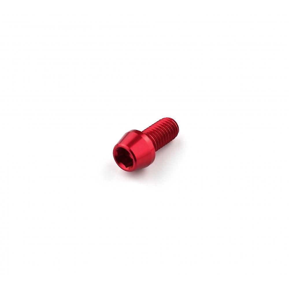 Racebolt Aluminium Tapered Socket Cap Bolt M8 X 1.25mm X 16mm Red