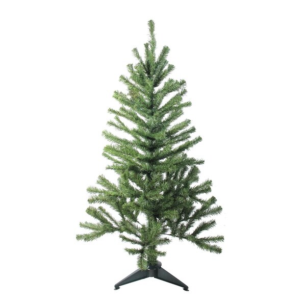 4' Canadian Pine Medium Artificial Christmas Tree，Unlit