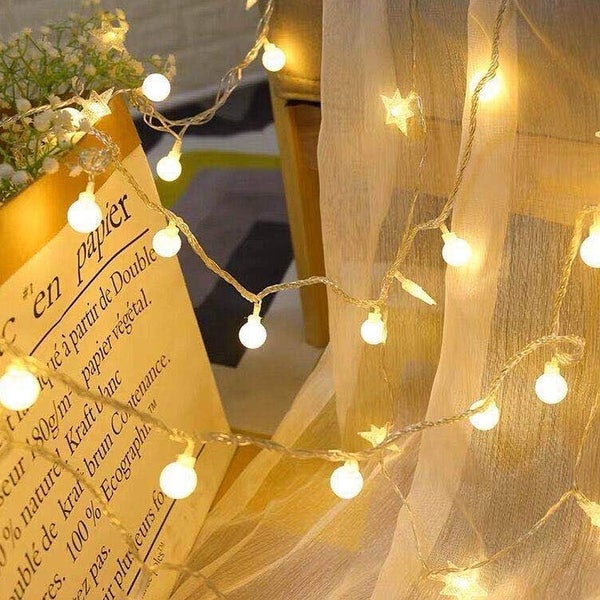 49 Ft 100 LED Waterproof Decoration Light Strings - Yellow Shopping - The Best Deals on String Lights | 39295484