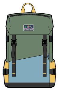 Boondocker Recycled 26L Backpack - Laurel Green