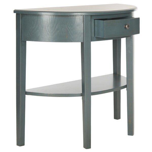 SAFAVIEH Abram Dark Teal Console - 33.9