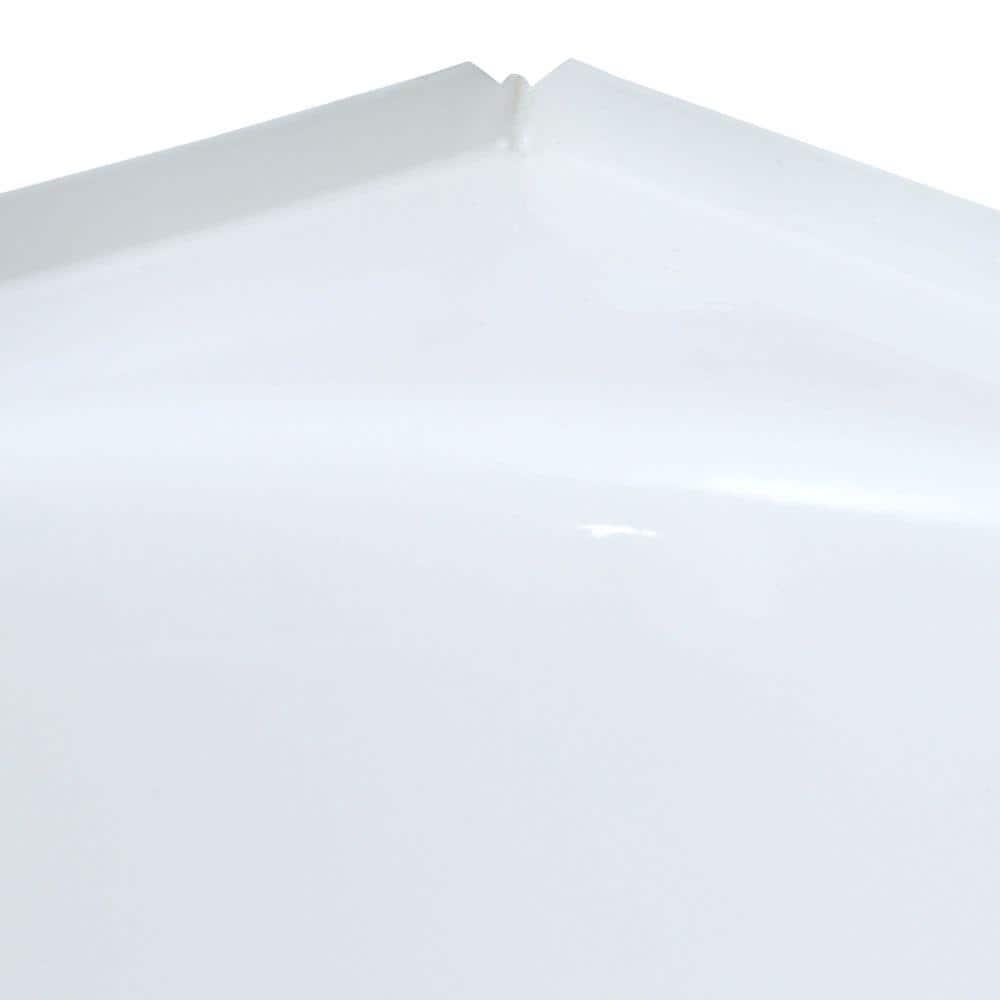 American Standard Princeton 72 in x 100 in Soaking Bathtub with Right Hand Drain in White