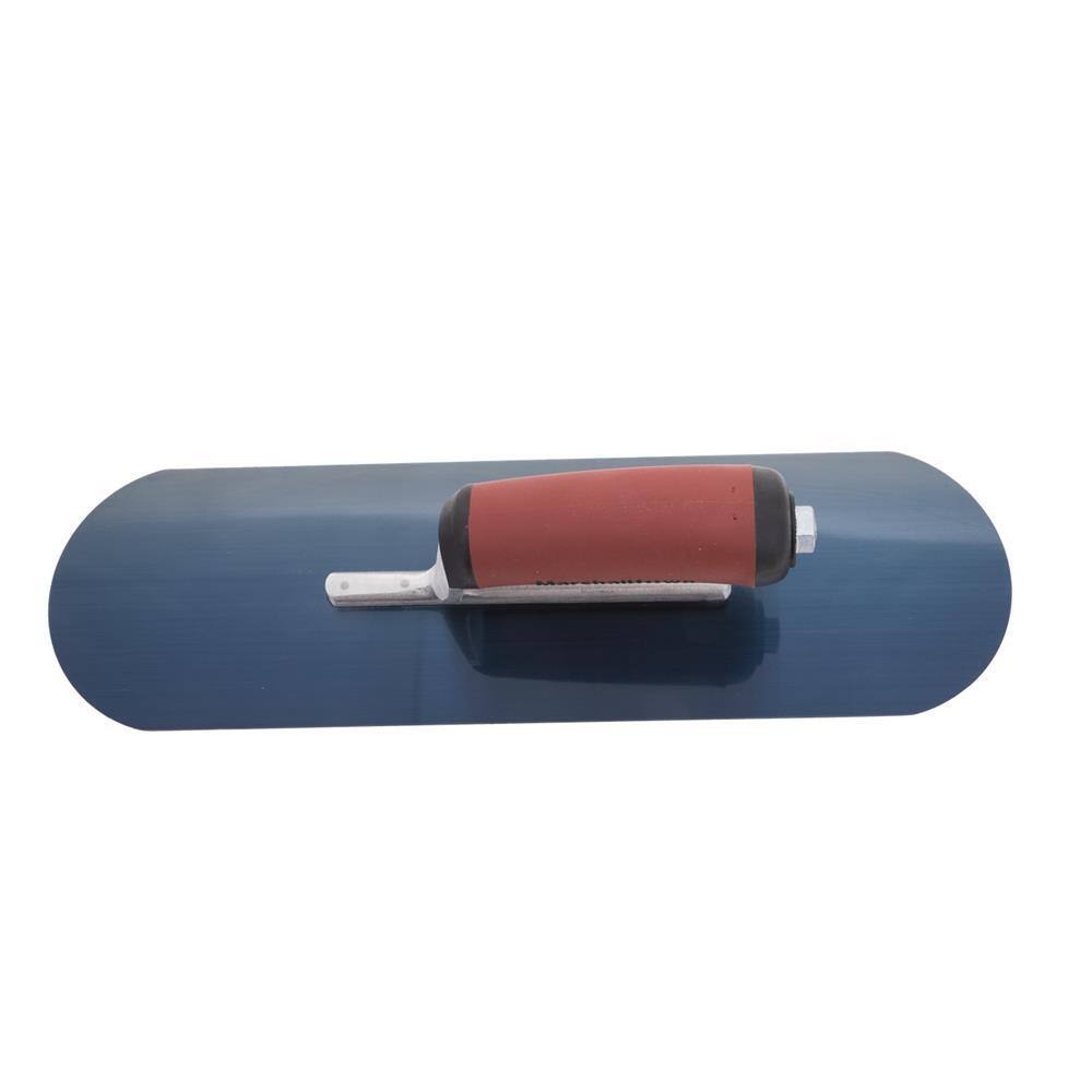 MARSHALLTOWN 16 in. x 4-12 in. Blue Steel Pool Trowel- Durasoft Handle SP16BD