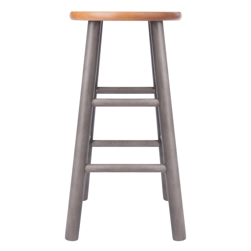 2 Pc Counter Stool Set   12.99 x 12.99 x 24.41 inches