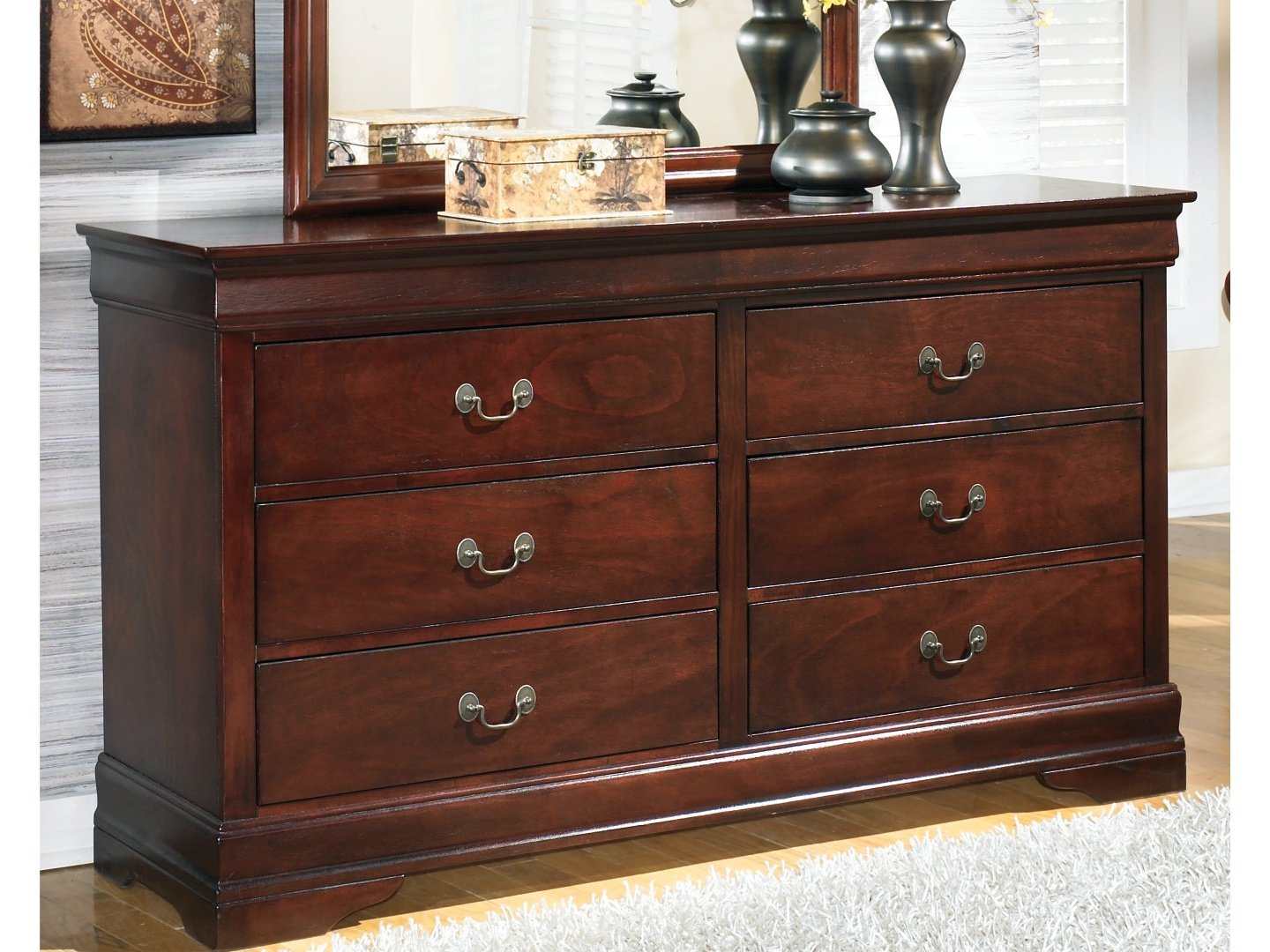 (Online Special Price) Alisdair Dark Brown Dresser