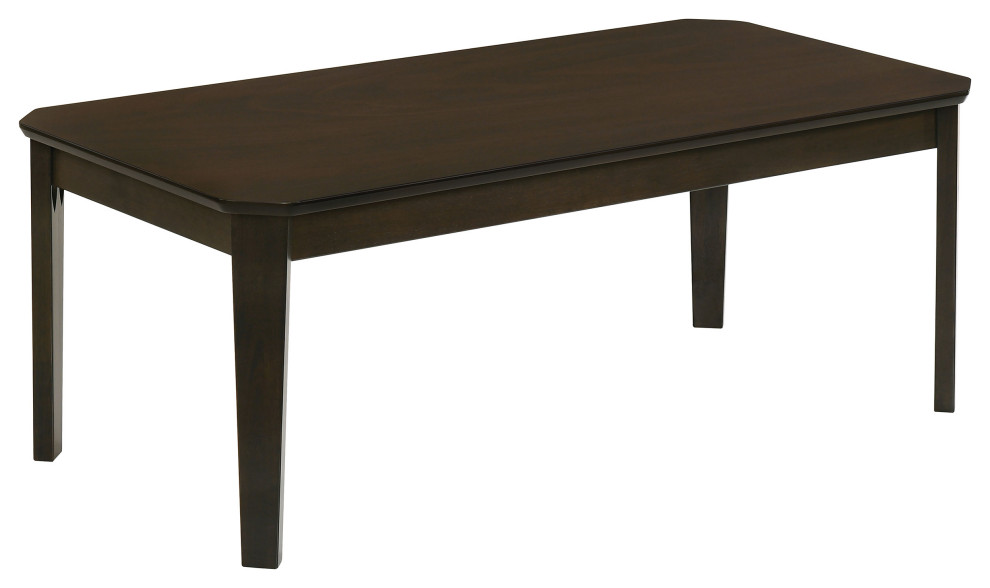 Amaro 3 piece Occasional Set Dark Brown   Modern   Coffee Table Sets   by Modon  Houzz