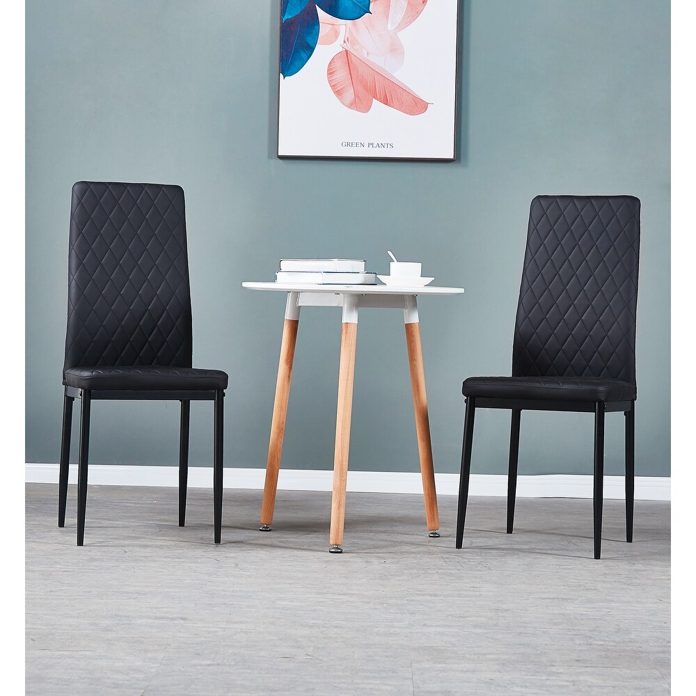 Modern Dining Chair Set of 4   N/A