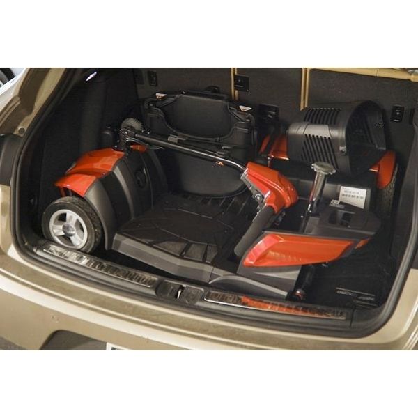 EV Rider CityCruzer 4-Wheel Folding Mobility Scooter - w/ Full Suspension, Thick 360° Swivel Saddle, Anti Flat Tires For Seniors