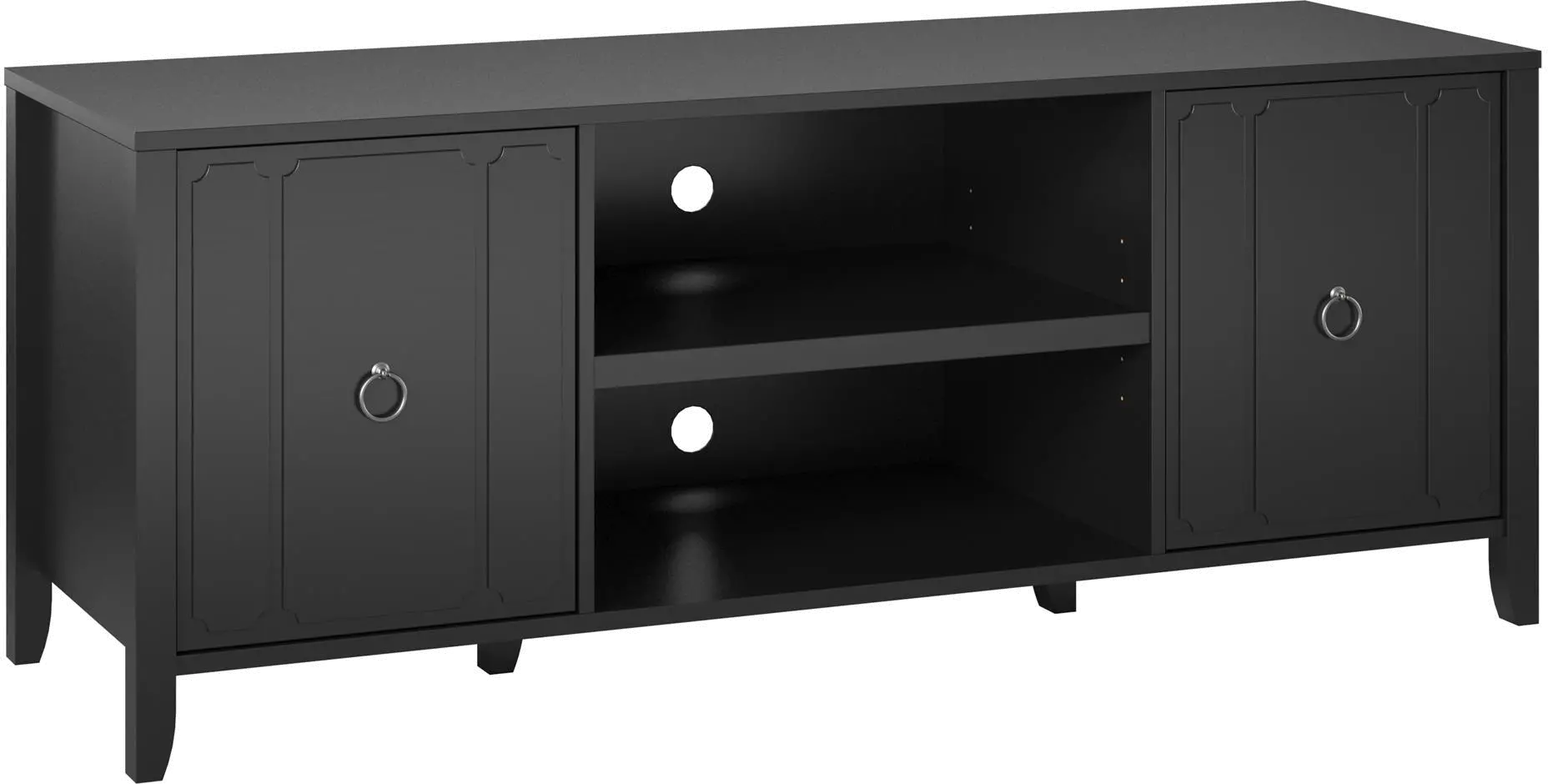 Majesty 60 Black TV Stand