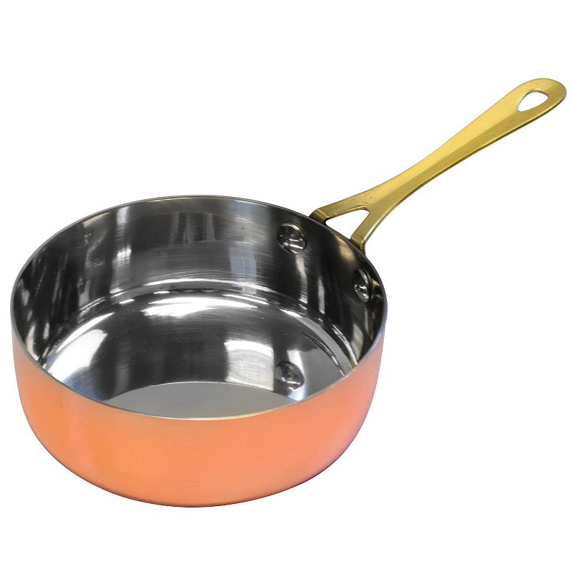 Gibson Home Rembrandt 4.7 Inch Stainless Steel Mini Frying Pan