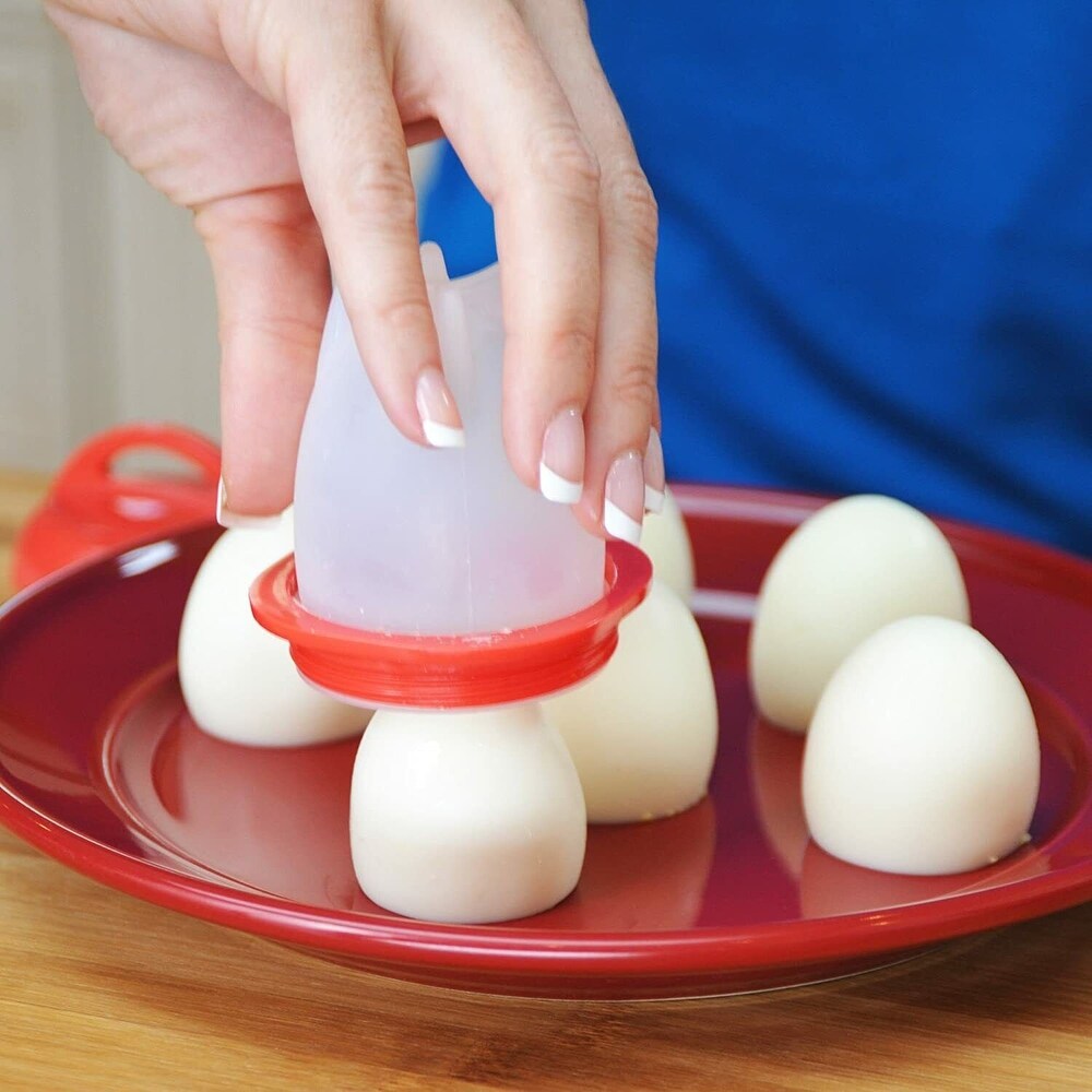 Hard Boiled Eggs Without Shell   8 Pack