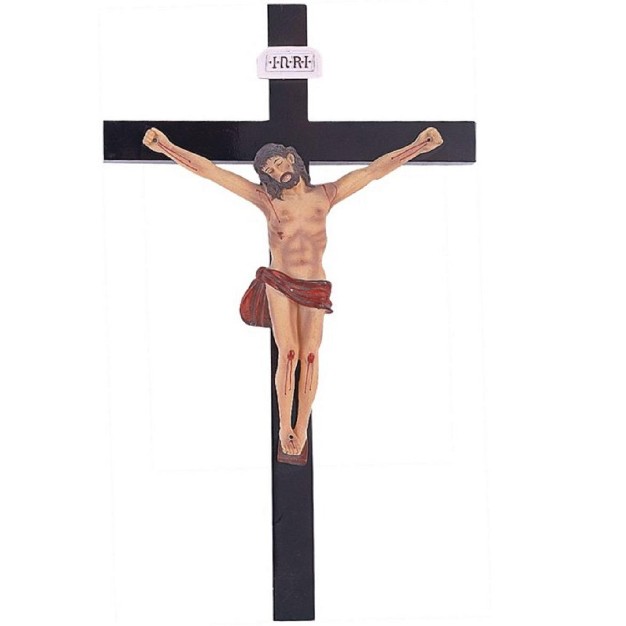 Fc Design Jesus Nailed On The Cross 14 quot h Wall Cross Crucifix Holy Sculpture Religious Decoration