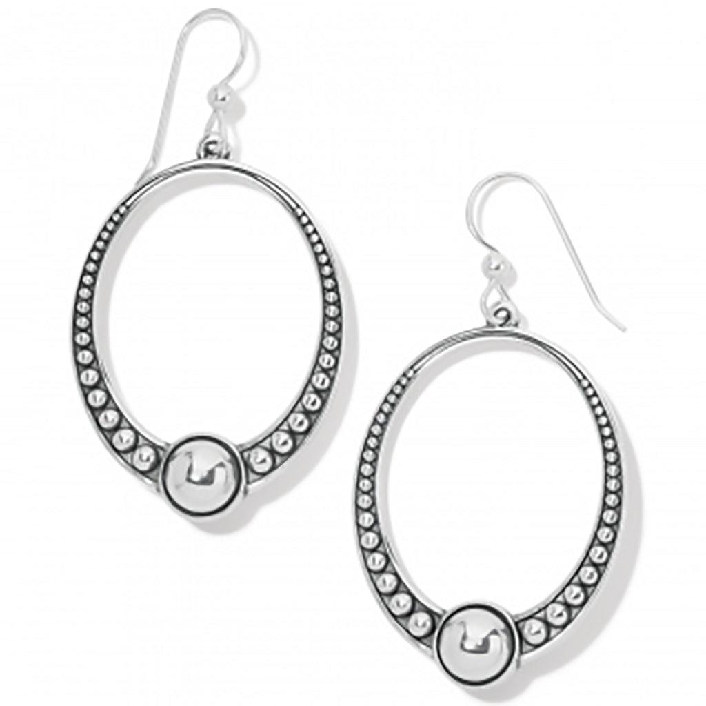 Brighton  Pretty Tough Oval French Wire Earrings