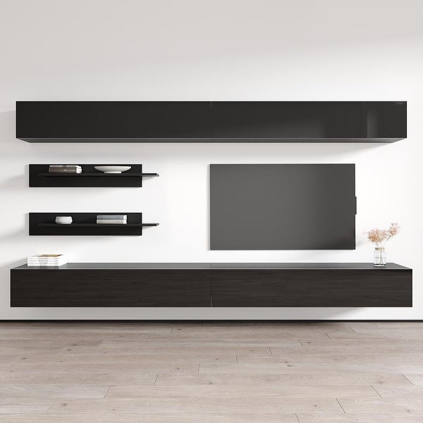 Fly I1 30TV Wall Mounted Floating Modern Entertainment Center