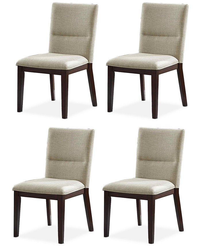 Furniture Amy Grey Dining Chair 4-Pc. Set (4 Side Chairs)