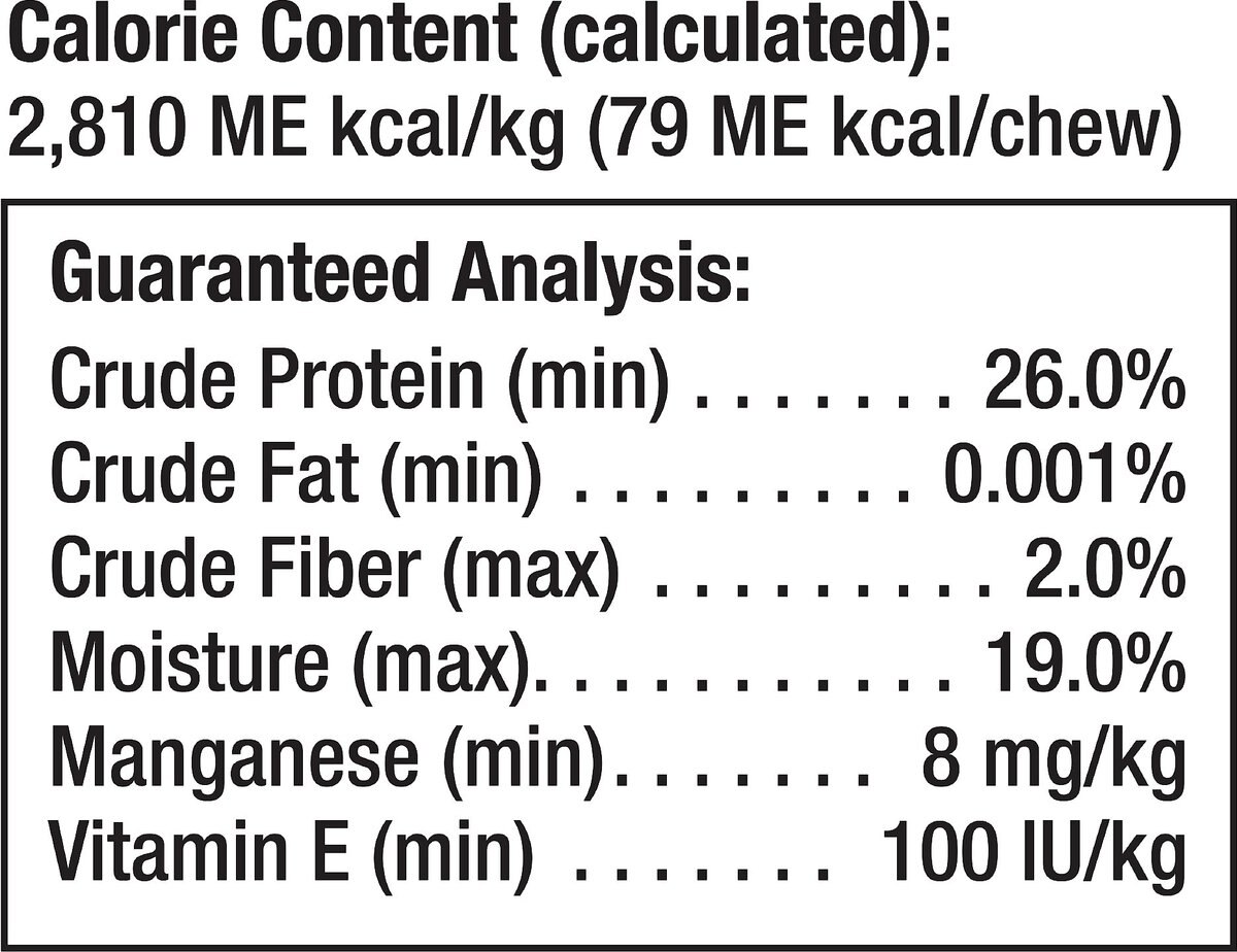 SmartBones Triple Flavor Dumbbells Real Peanut Butter， Chicken and Beef Dog Treats， 10 count