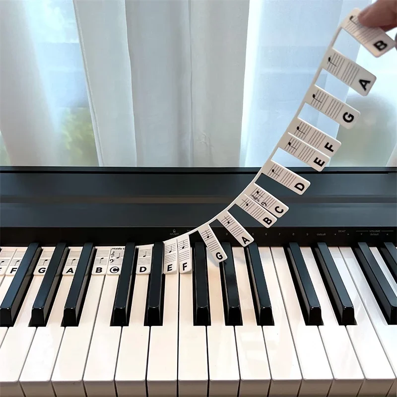 🎁  47% OFF🔥🔥--🎄Removable Piano Keyboard Note Labels