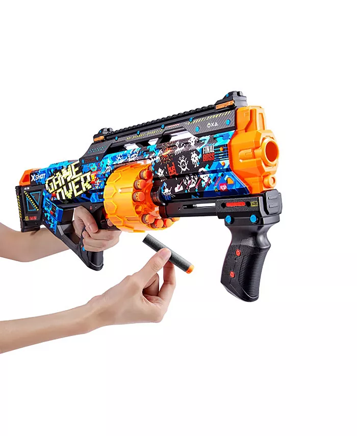 X-Shot Skins Last Stand Dart Blaster Game Over by Zuru