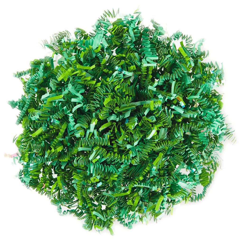 Hallmark  Green Easter Grass Shredded Paper, 1.5 oz.