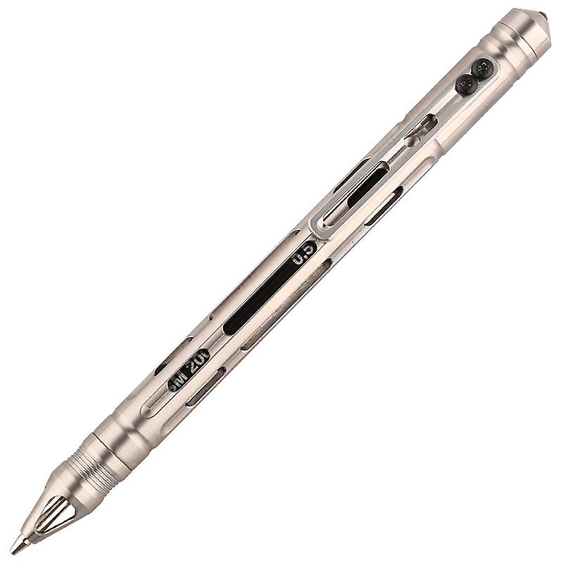 Titanium Alloy Tactical Pen Broken Window Tactical Emergency Self-defense Pen Multi-function Tactical Pencil Self-rescue Artifac