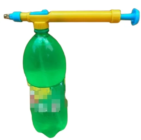 Mini Toy Guns Juice Bottles Interface Plastic Trolley Gun Sprayer Head Pressure Water Sprayer Spraying Head Gardening Supplies