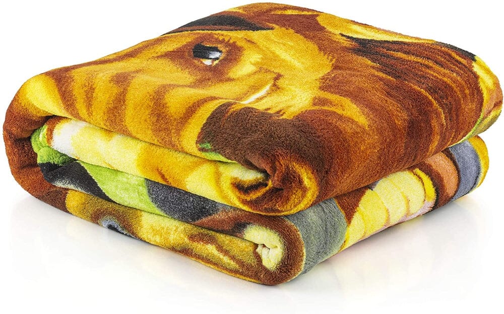 Horses Selfie Super Soft Plush Fleece Throw Blanket