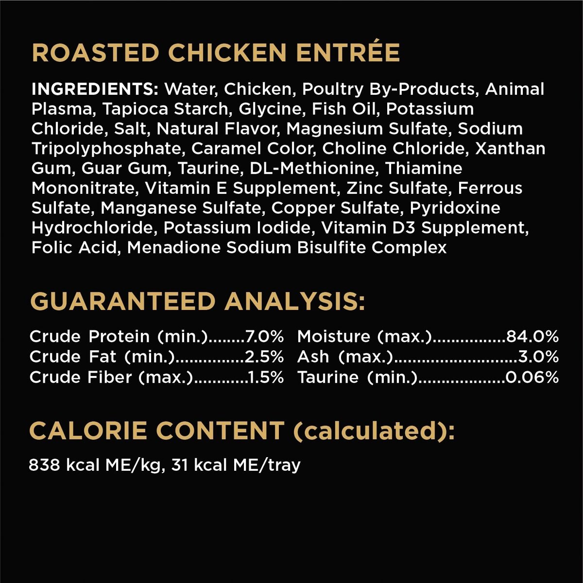 Sheba Perfect Portions Grain-Free Multipack Roasted Chicken， Gourmet Salmon and Signature Tuna Cuts in Gravy Cat Food Trays