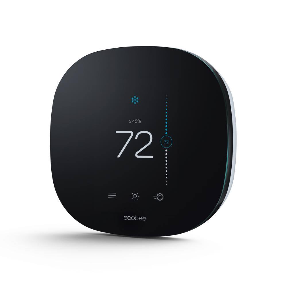 ecobee ecobee3 Lite Programmable Smart Thermostat with Alexa Google Assistant - Energy Star Certified EB-STATE3LT-02