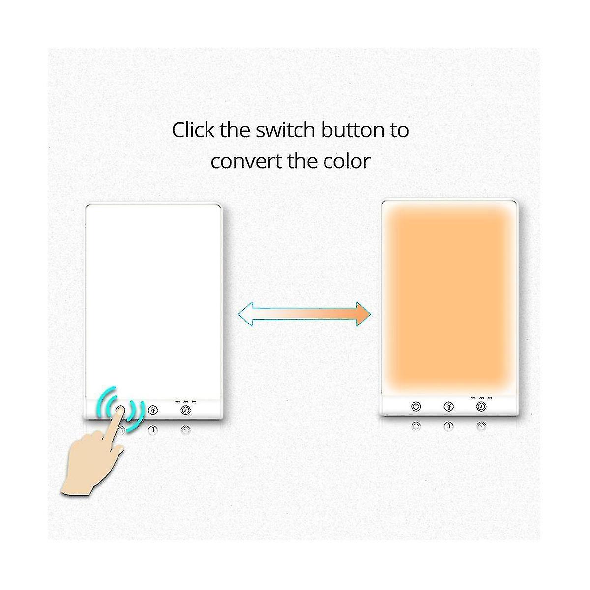 Christmas Lamp Sad Led Touch Dimmable ， Uv ，r Funct，/trave