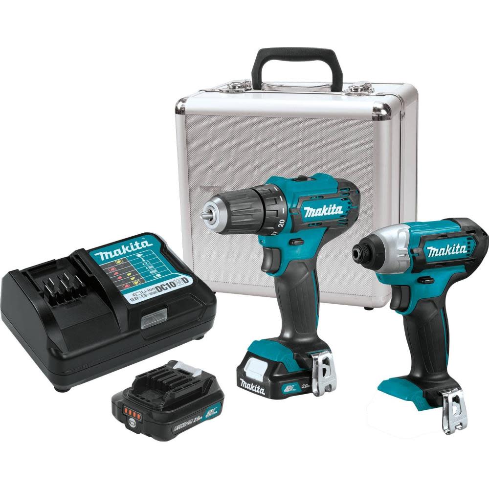 Makita 12V Max CXT Lithium-Ion Cordless 2-Pc. Combo Kit (2.0Ah) CT232RX from Makita