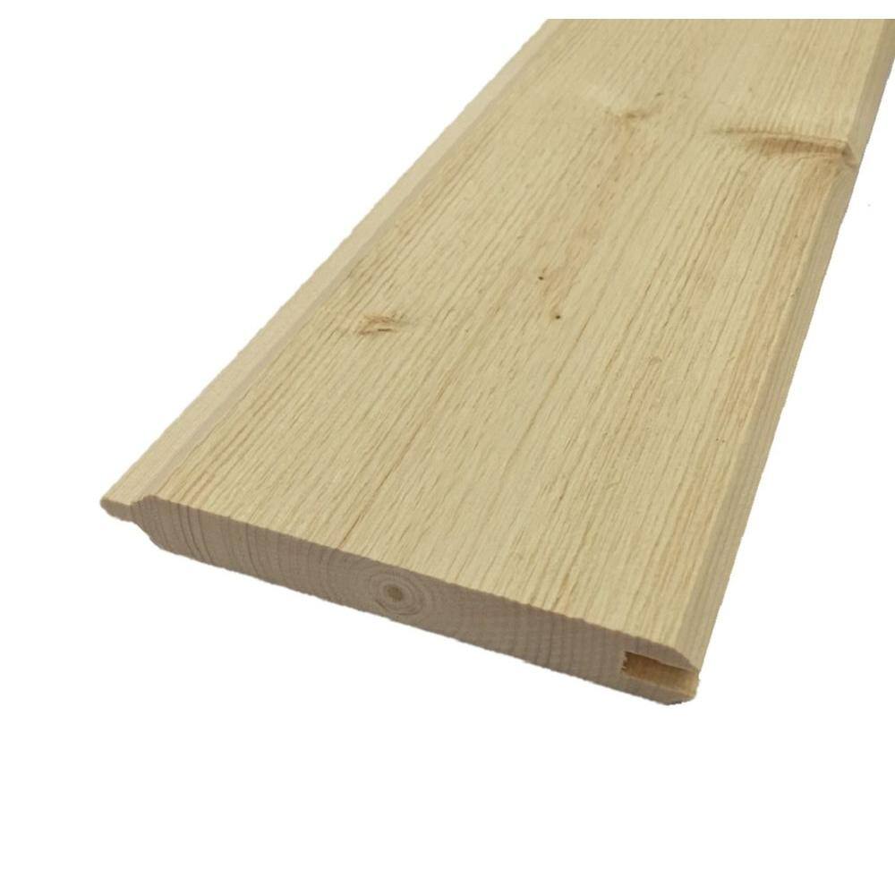 1 in. x 6 in. x 8 ft. Pine Tongue and Groove Common Siding Plank (6-Pack) 168PTG6PK