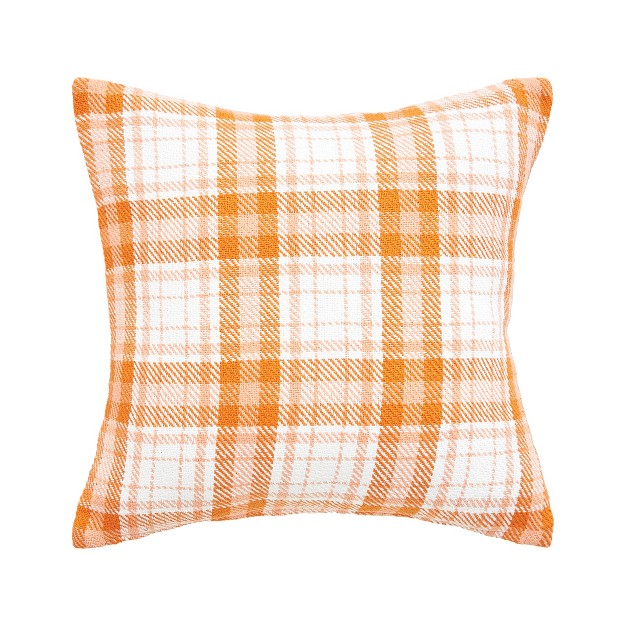 C amp f Home Hazel Plaid Woven Throw Pillow