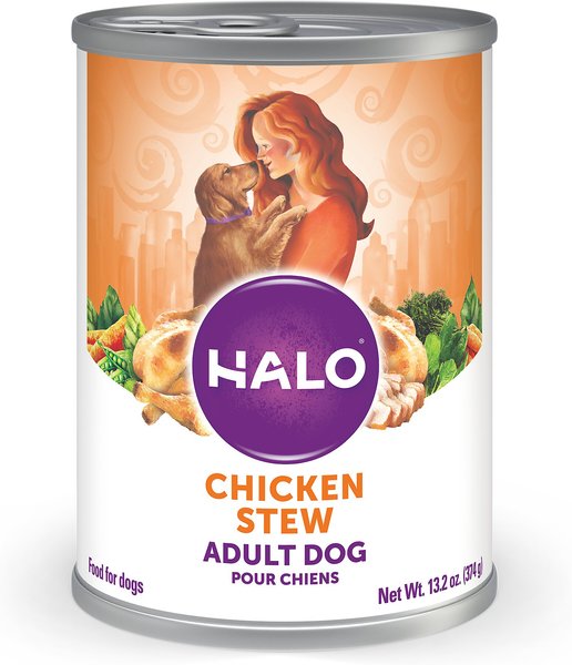 Halo Holistic Chicken Recipe in Broth Adult Wet Dog Food