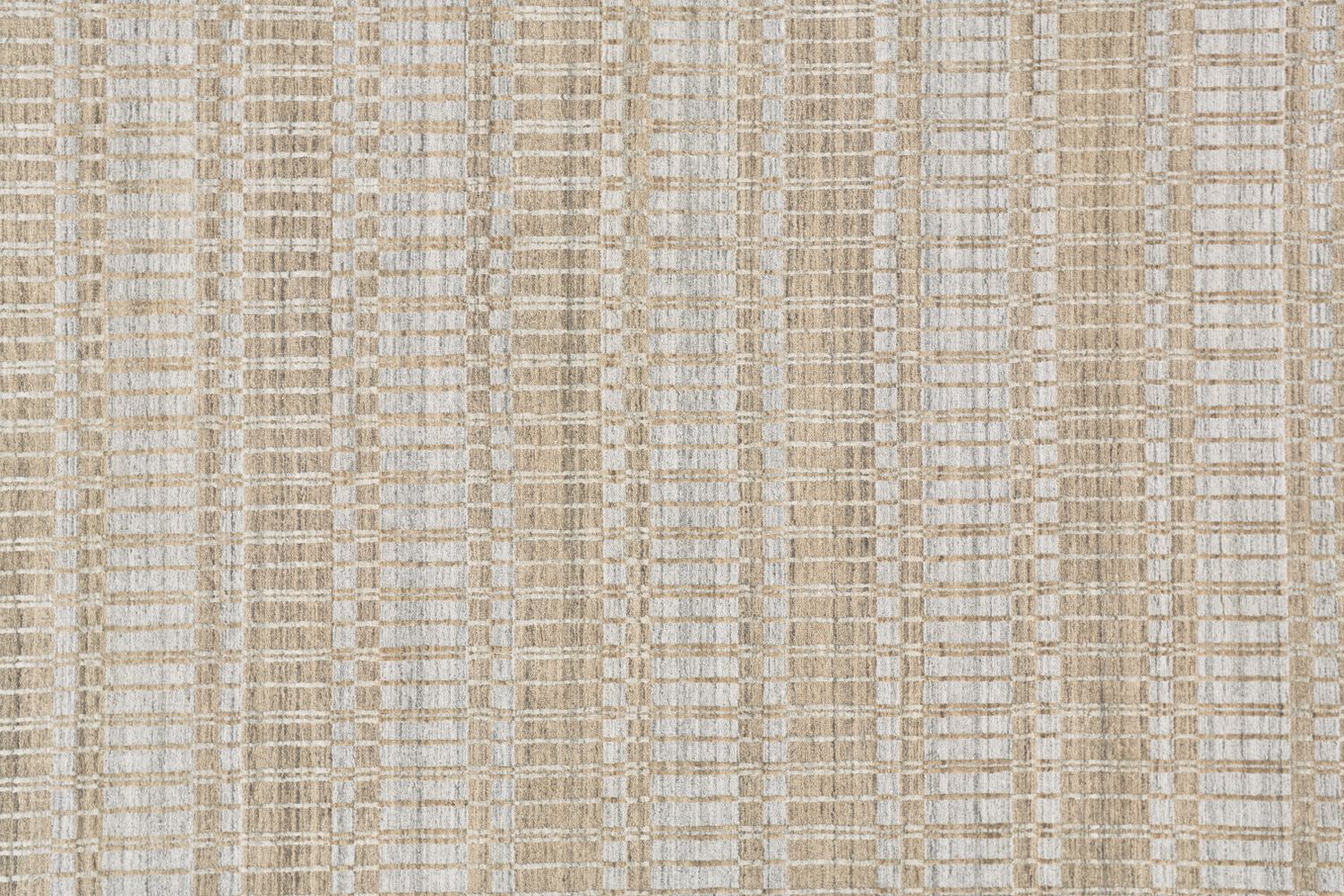 Odami Hand Woven Beige and Gray Rug by BD Fine