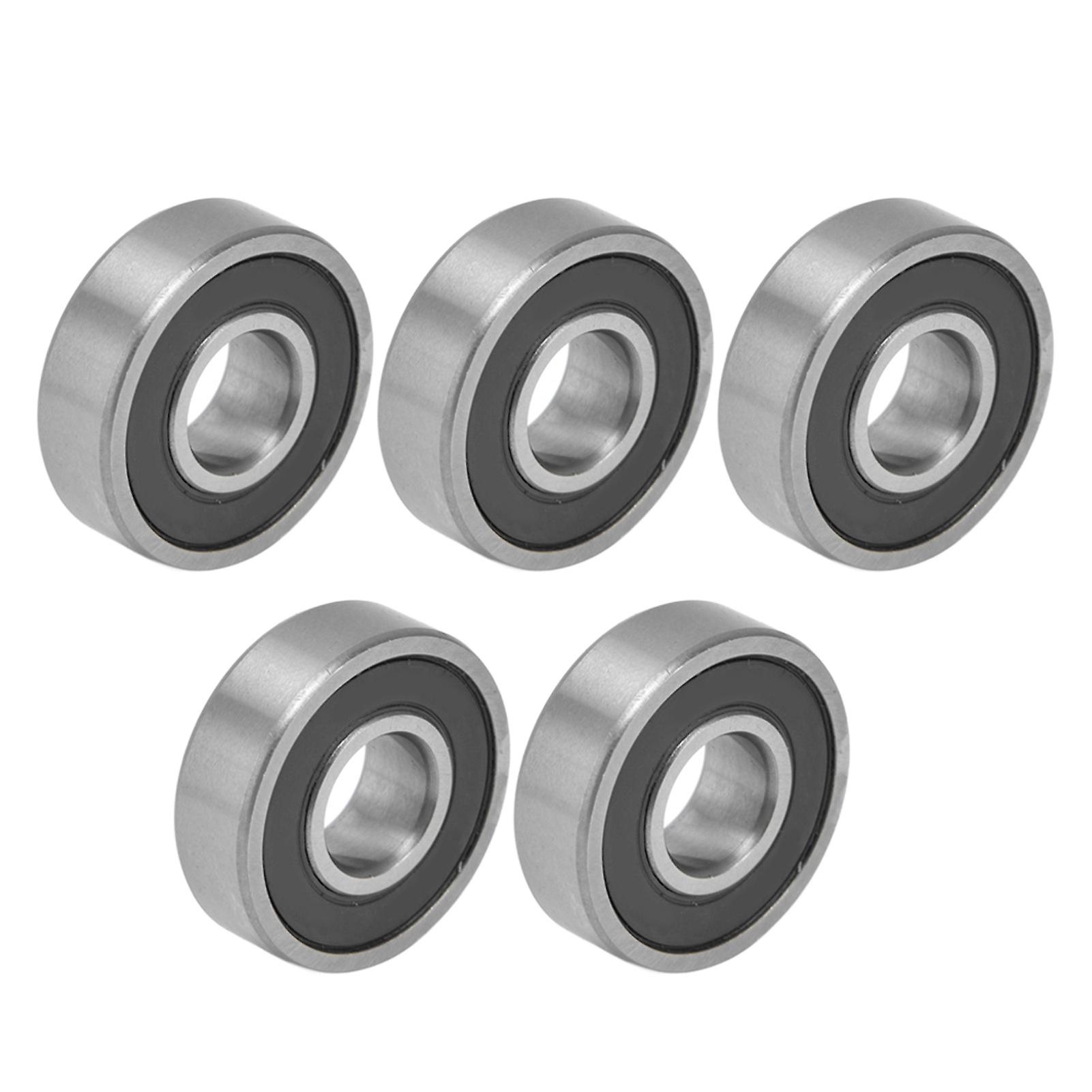 10pcs Miniature Ball Bearings High Accuracy Rubber Sealed Deep Groove Radial Axial Bearing6003