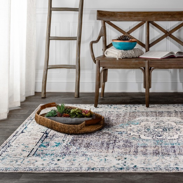 Cadiz Vintage Medallion Area Rug Jonathan Y