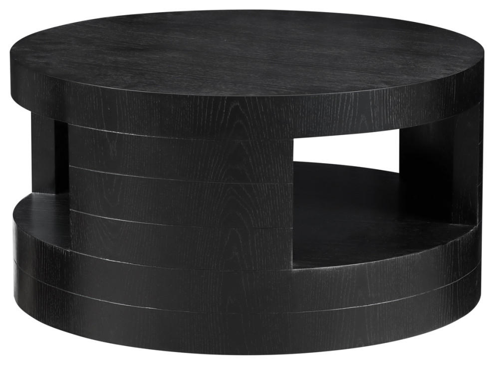 Preston Cocktail Table  Ebony Oak   Transitional   Coffee Tables   by Mandalay Home Furnishings  Inc.  Houzz