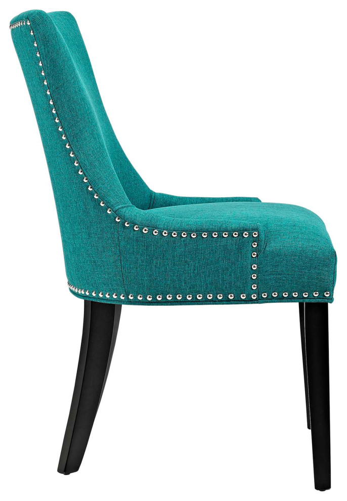 Marquis Dining Chair Fabric Set of 4 EEI 3497 AZU   Contemporary   Dining Chairs   by Kolibri Decor  Houzz