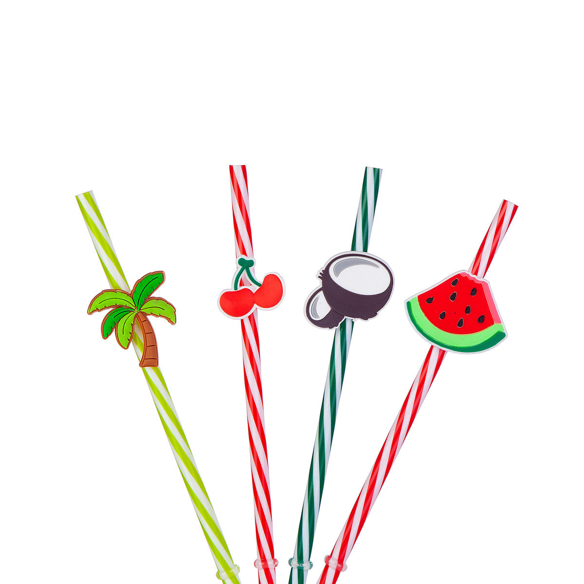 Karaca Tropic 4 Person Straws 153.03.07.9892