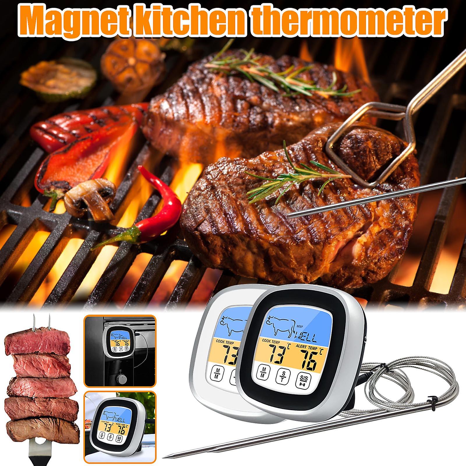 Digital Meat Thermometer Cooking Food Kitchen Bbq Probe Water Milk Oil Liquid Oven Digital Temperaure Sensor Meter Thermo