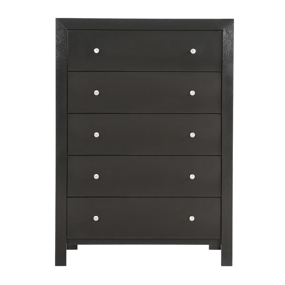 Burlington 5 Drawer Chest of Drawers (34 in L. X 17 in W. X 48 in H)